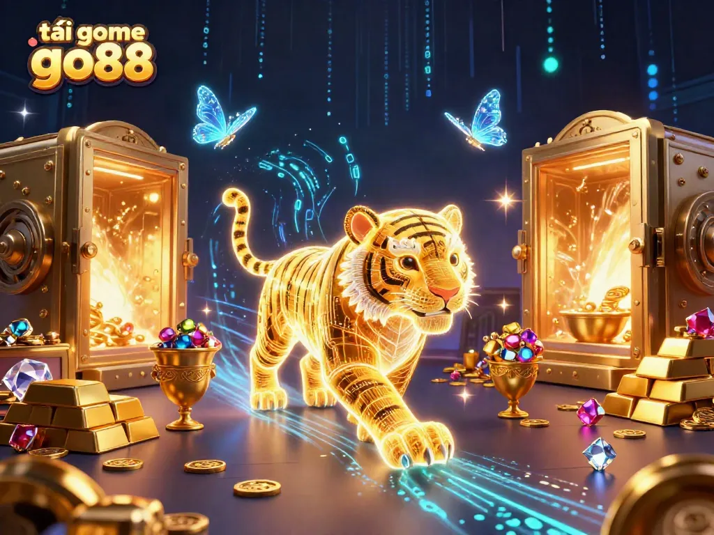 Experience thrilling entertainment as you tải game go88 amidst piles of treasures and dynamic casino elements.